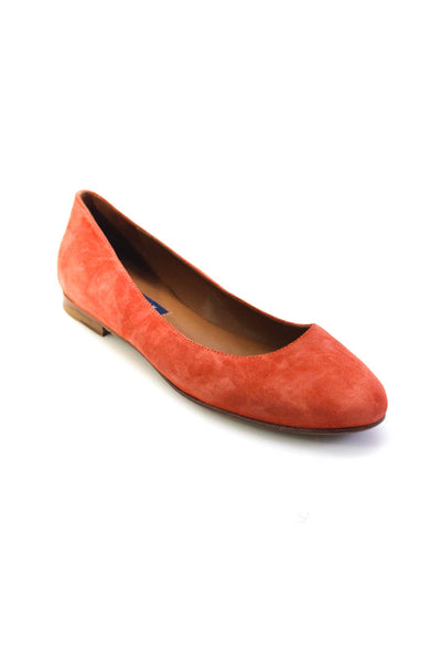 Margaux Womens Slip On Round Toe The Classic Ballet Flats Persimmon Size 37A