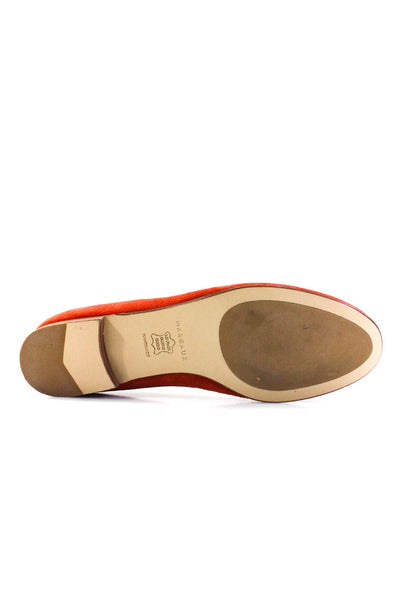 Margaux Womens Slip On Round Toe The Classic Ballet Flats Persimmon Size 37N