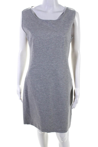 Kenneth Cole New York Womens Sleeveless Body Con Dress Gray Size 10