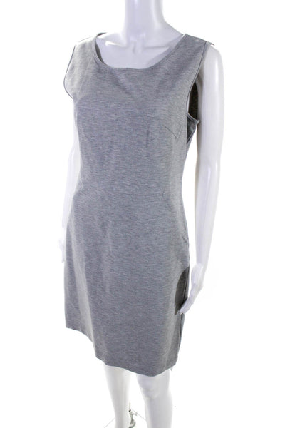 Kenneth Cole New York Womens Sleeveless Body Con Dress Gray Size 10