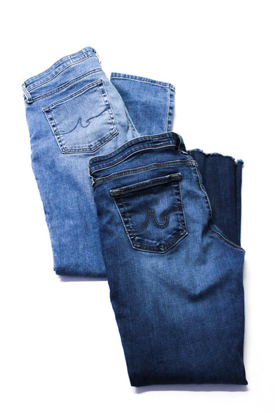 AG Women's Medium Wash Five Pockets Skinny Denim Pant Size 31 Lot 2