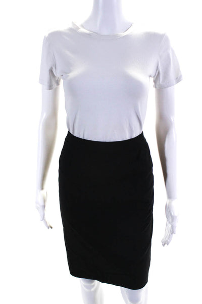 Boss Hugo Boss Women's Zip Closure A-Line Mini Skirt Black Size 0
