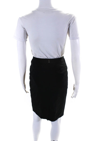 Boss Hugo Boss Women's Zip Closure A-Line Mini Skirt Black Size 0