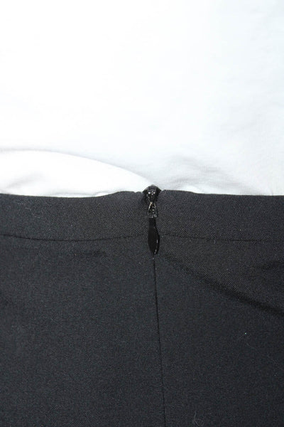 Masons Womens Back Zip Layered Mini Pencil Skirt Black Size 0