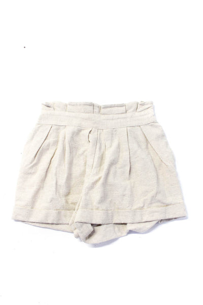 Icons Vincetta Womens Shorts Skort Beige Blue Size Extra Small Lot 2