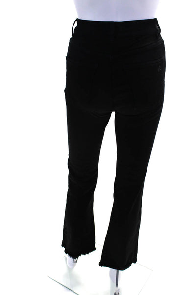 DL1961 Womens Black High Rise Boot Cut Leg Denim Pants Size 26