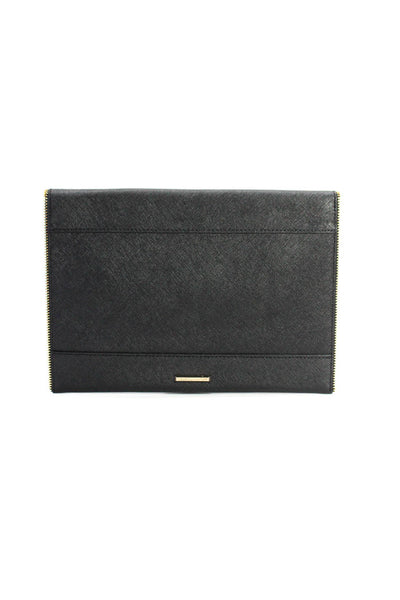 Rebecca Minkoff Cole Haan Womens Black Envelope Clutch Bag Handbag lot 2