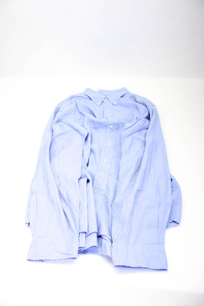 Polo Ralph Lauren Mens Collar Short Sleeves Button Up Shirt White Size XXL Lot 2
