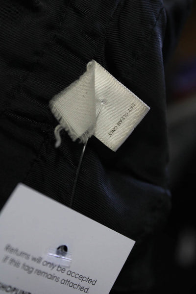 Banana Republic Mens Two Button Notched Lapel Jacket Black Wool Size Medium