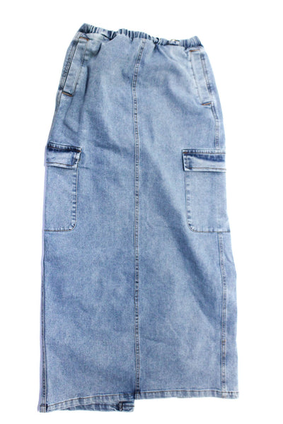 Grlfrnd Emory Park Womens Distressed Jeans Denim Pants Blue Size Small 24 Lot 2