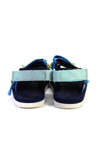 Converse Cat & Jack hildrens Boys Flats Sandals White Navy Blue Size 9 Lot 2