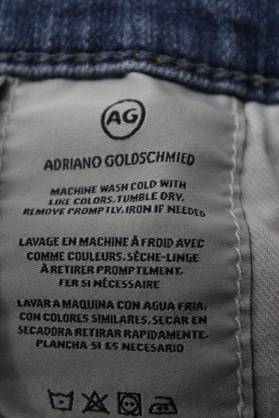 AG-ED Denim AG Adriano Goldschmied Womens Jeans Blue White Size 28 29 Lot 2
