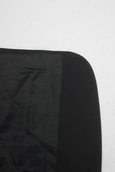 Versace Classic V2 Mens Wool Long Sleeve Four Button Blazer Jacket Black Size 52