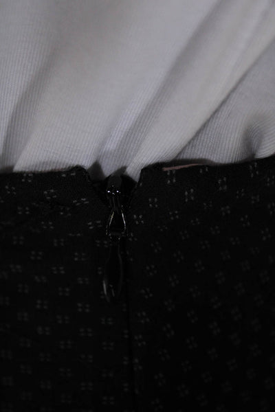 Elevenses Anthropologie Women's Three Button Two Piece Skirt Suit Black Size 4