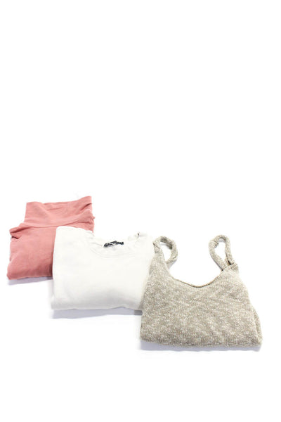 Zara Beyond Yoga Womens Crop Sweatshirt Knit Tank Top Size XS Small Large Lot 3