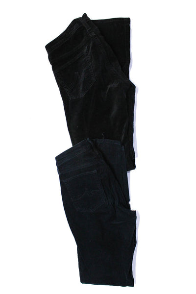 AG Women's Low Rise Five Pockets Skinny Denim Pant Black Size 27 Lot 2
