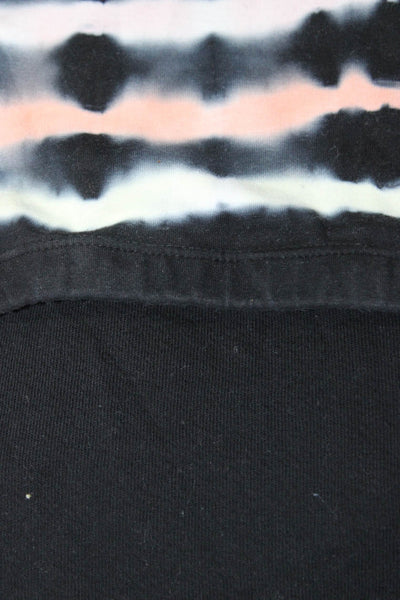 Electric & Rose Womens Sweatshirt Bra Set Black Size Extra Small/Small