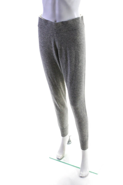 Vince Womens Heather Gray Wool High Waisted Cuff Ankle Sweatpants Size XS