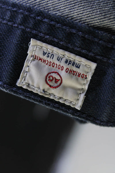 AG Adriano Goldschmied Women's Dark Wash Slim Skinny Jeans Blue Size 29