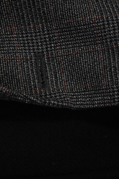 Zara Womens Button Front Long Coats Black Gray Size XS Medium Lot 2