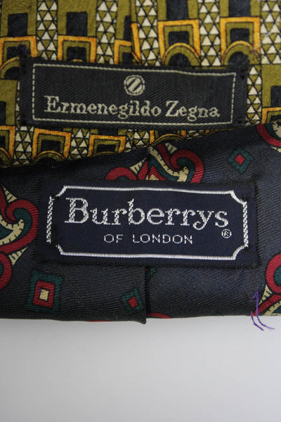 Burberry Men's Multicolor Neck Tie One Size Lot 2