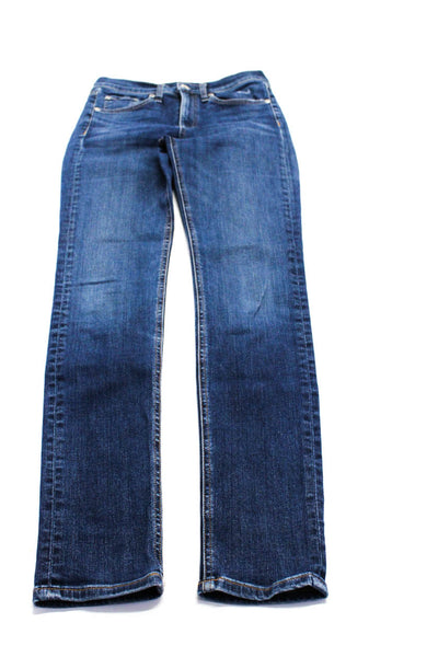 AG Adriano Goldschmied Rag & Bone Womens Blue Straight Leg Jeans Size 25 lot 2