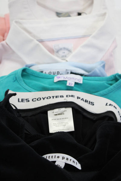 Les Coyotes De Paris Women's Zip Closure Pleated Midi Skirt Black Size 14 Lot 6