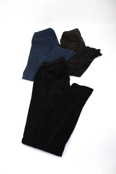 Vince Womens Skinny Jeans Corduroy Leggings Blue Brown Black Size Small Lot 3