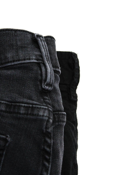 Frame Denim Frank & Eileen Womens Low-Rise Jeans Pants Black Size 24 00 Lot 2