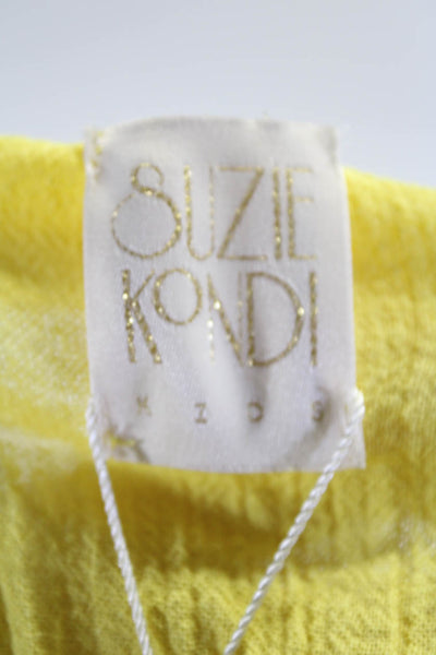 Suzie Kondi  Gauze Kids Harem Jumpsuit Ss21-1 Vibrant Yellow Size 6