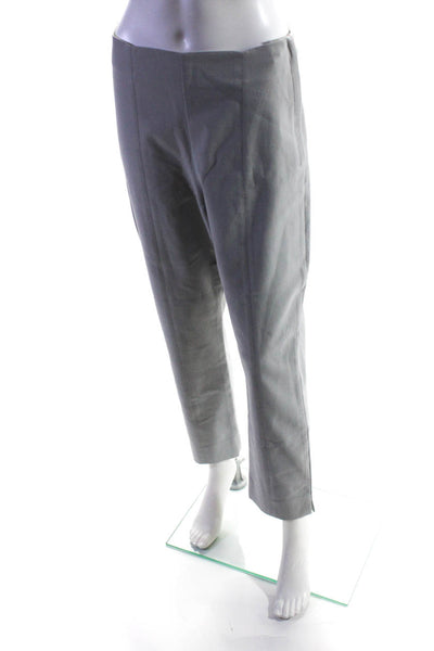 MM. La Fleur Women's Zip Closure Straight Leg Dress Pant Gray Size 10