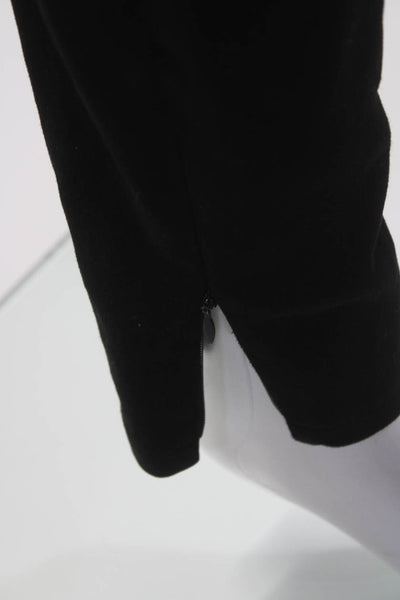 Elie Tahari Women's Pull-On Suede Skinny Pant Black Size M