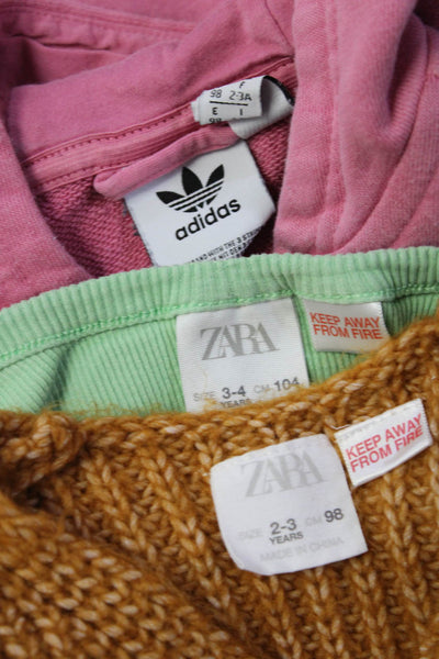 Adidas Zara Childrens Girls Cardigan Jacket Tank Top Size 2-3 3-4 Lot 3