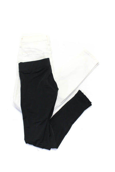 LNA Frame Denim Womens Leggings Jeans Black White Size Medium 25 Lot 2