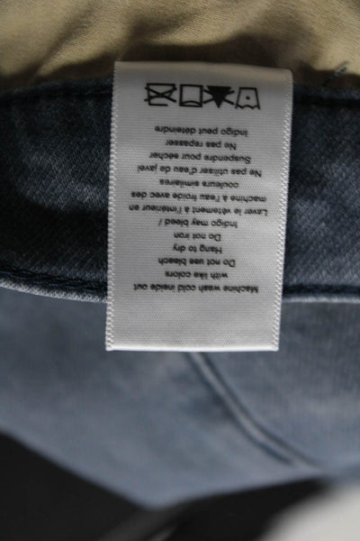 Rag & Bone Mens Cotton Buttoned Fit & Slim Skinny Leg Jeans Blue Size EUR32