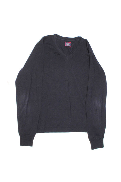 Bloomingdales The Mens Store Untuckit Mens Wool Zip Sweaters Gray Size M Lot 2