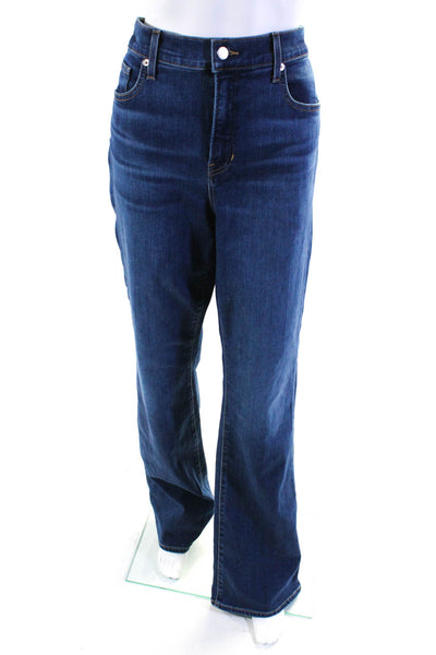 Veronica Beard Jeans Women's Cotton High Rise Skinny Flare Jeans Blue Size 15