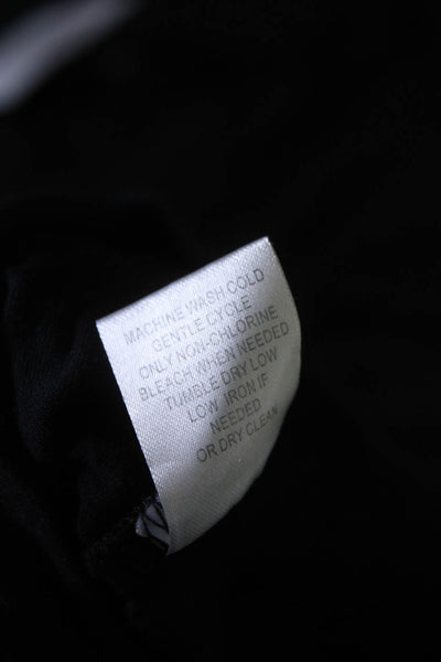 Rosie Pope Womens 3/4 Sleeve Crew Neck Jersey Shift Dress Black Size XS