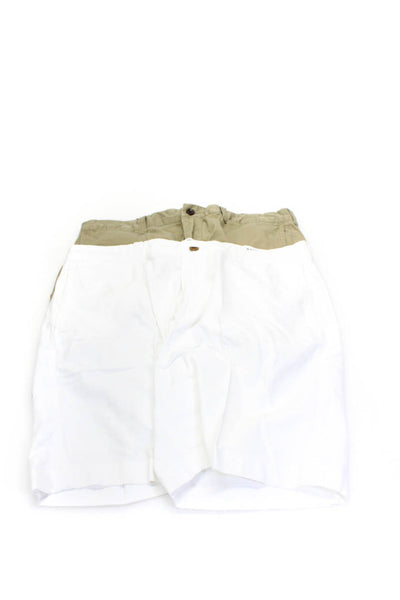 J Crew Mens Cotton Stretch Chinos Shorts Beige Size 35 Lot 2