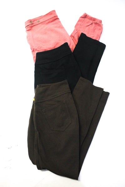 Humanoid Lole Womens Cotton Sweatpants Jeggings Pink Brown Black Size L M Lot 3