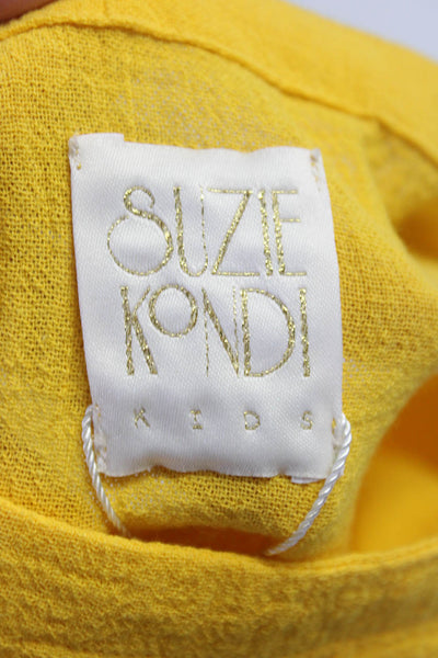 Suzie Kondi  Kids Safari Top Gauze Gold Fusion Size 4