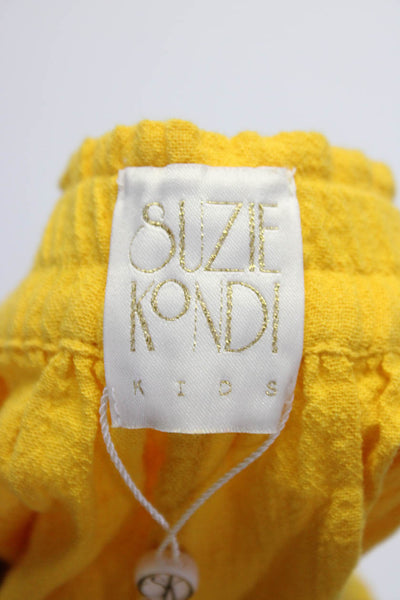 Suzie Kondi  Kids Shkip Play Shorts Gauze Gold Fusion Size 10