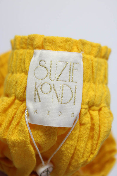 Suzie Kondi  Kids Shkip Play Shorts Gauze Gold Fusion Size 4