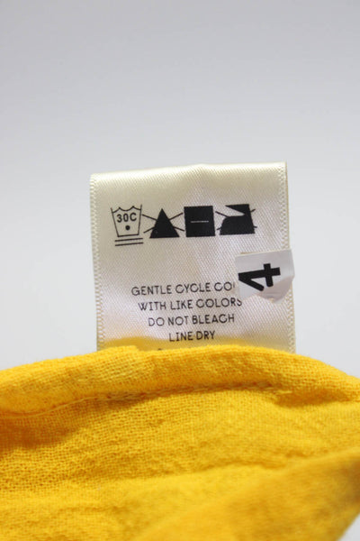 Suzie Kondi  Kids Shkip Play Shorts Gauze Gold Fusion Size 4