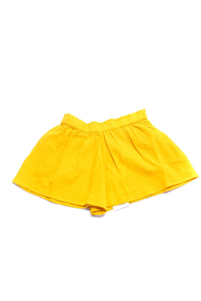 Suzie Kondi  Kids Shkip Play Shorts Gauze Gold Fusion Size 12