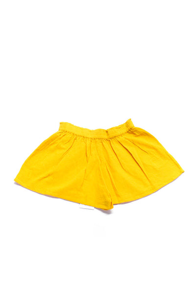 Suzie Kondi  Kids Shkip Play Shorts Gauze Gold Fusion Size 12