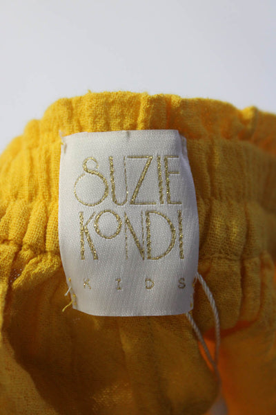 Suzie Kondi  Kids Shkip Play Shorts Gauze Gold Fusion Size 12