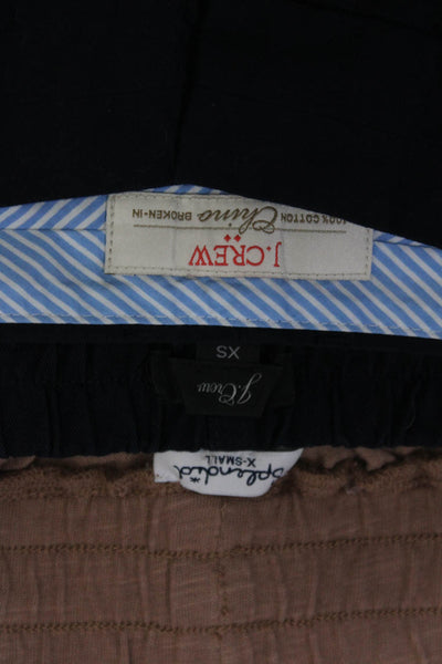 J Crew Splendid Womens Cargo Pocket Skirts Shorts Blue Pink Size XS 0 Lot 3