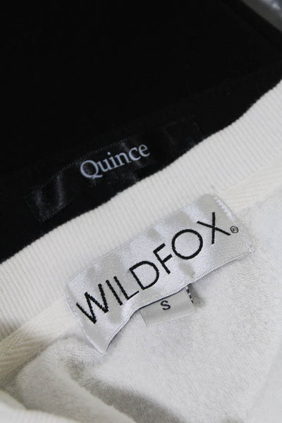 Quince Wildfox Womens Henley Sweatshirt Leggings Size XS Small Lot 2