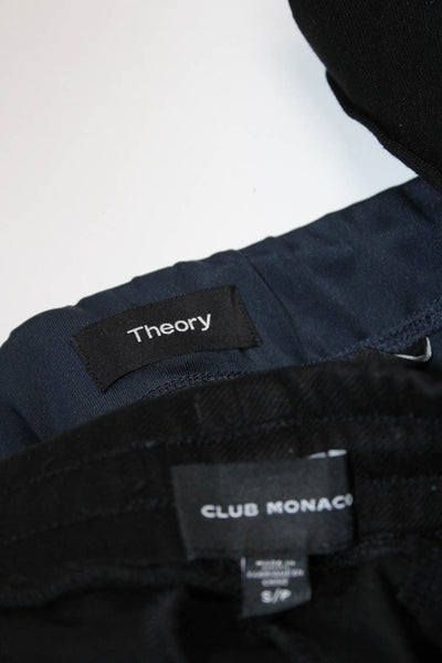 Theory Club Monaco Mens Pants Navy Blue Black Size Medium Small Lot 2